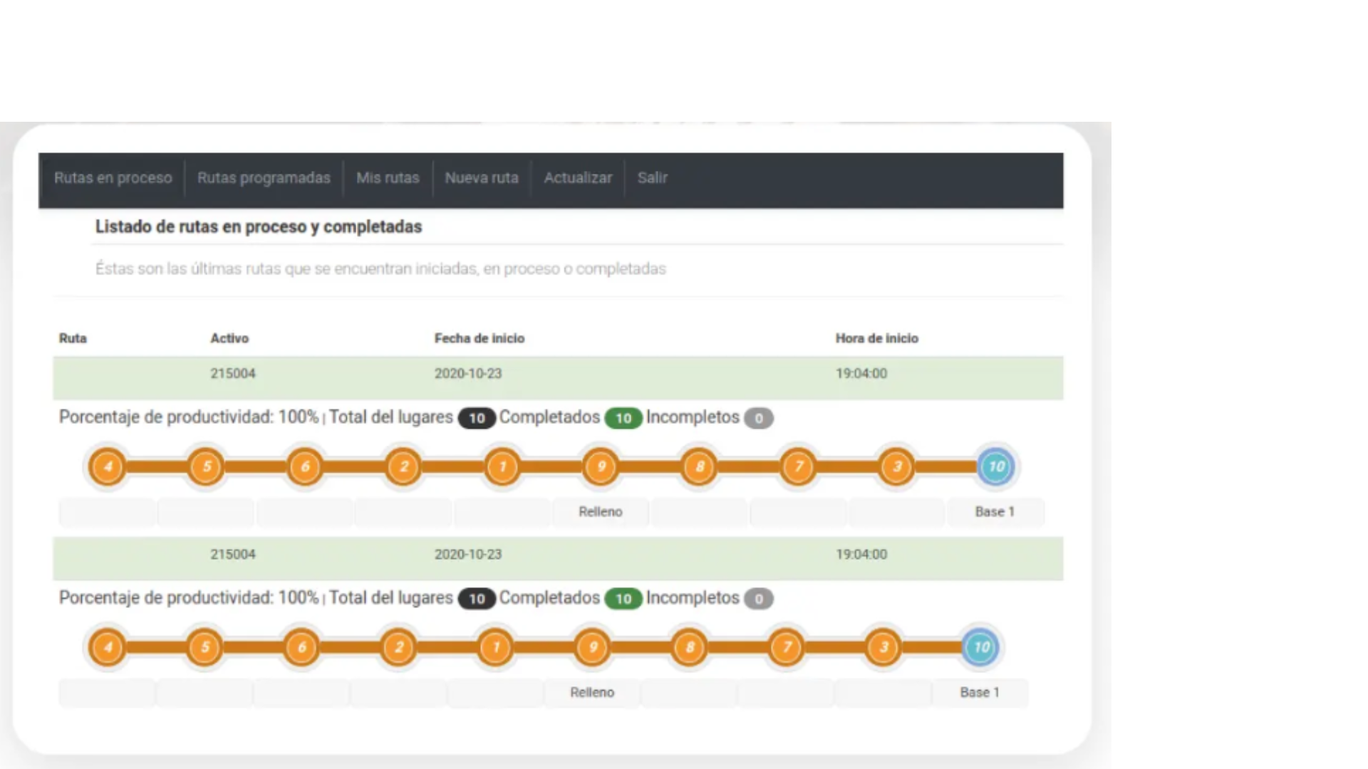 Rutas seguras y certificadas